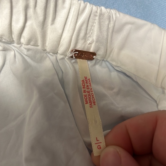 Free People Gaia Skirt white SIZE LARGE 1204 - Picture 6 of 7